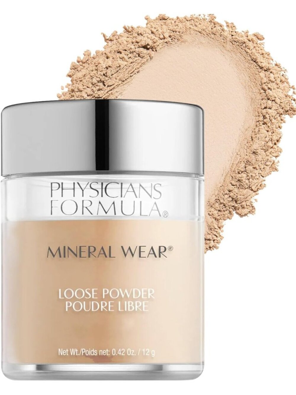 Talc-Free Loose Powder - Translucent Light, Dermatologist Tested, Mineral